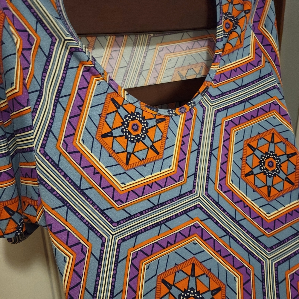 LuLaRoe Size M pullover swing top NWOT